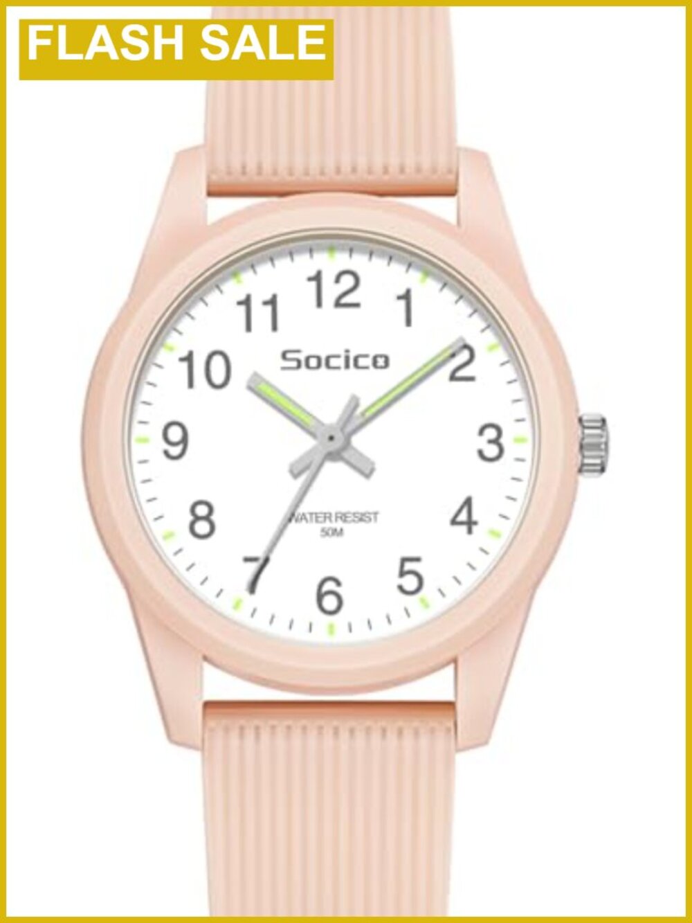Kids Analog Watch 50M Waterproof Sport Easy Read Learn Time